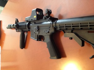 S&W M&P15 one of the guns that would be outlawed by California's gun ban.