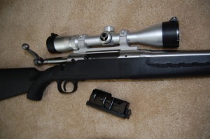 Savage Axis w/ Open Bolt and Magazine
