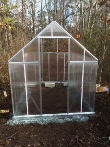 Palram Mythos Greenhouse Front