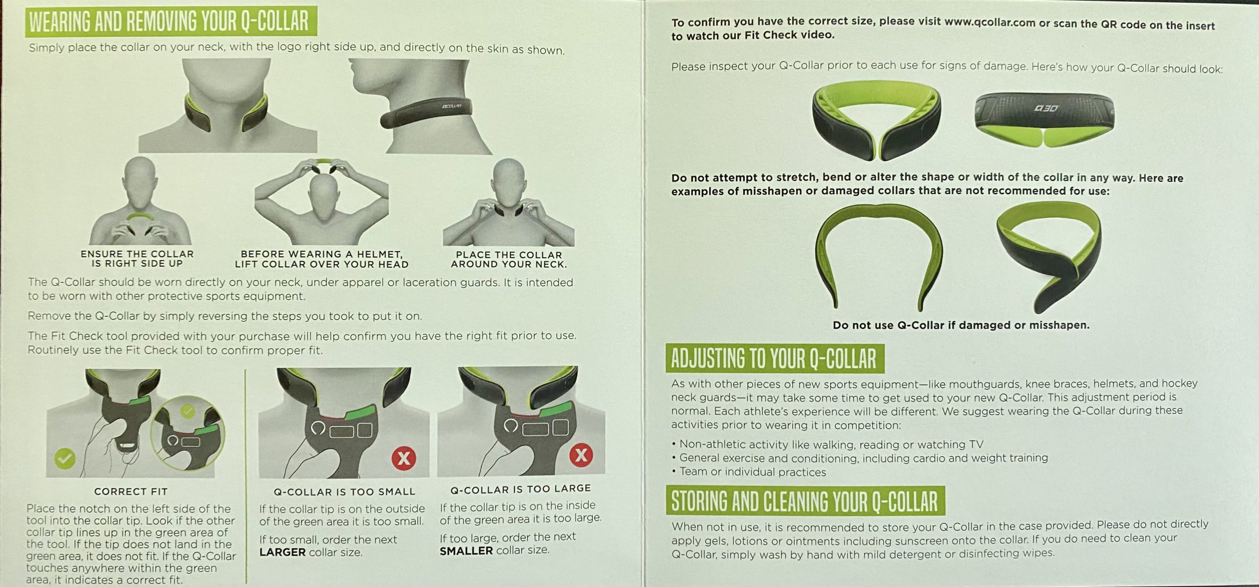 Q-Collar: Helps Protect Athletes From Brain Injury